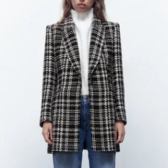 Zara - Long Structured Blazer - XS - Picture 2 of 3